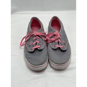 Vans Sneakers Woman’s Sz 5 Gray Pink Lace Up